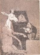 Francisco Goya Ni mas ni menos painting